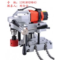上海销售能快速钻孔管子钻孔机，自带固定器HC127_图片