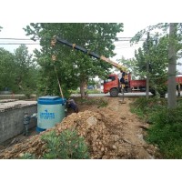 合肥地埋一体化污水提升泵站_图片