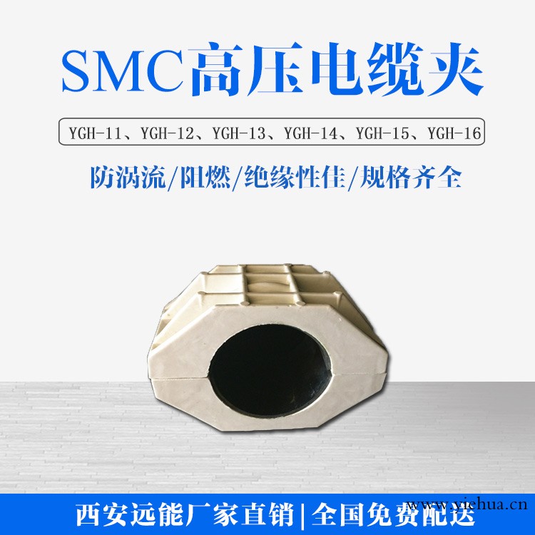 玻璃钢电缆固定夹分类 SMC复合材料电缆夹_图片