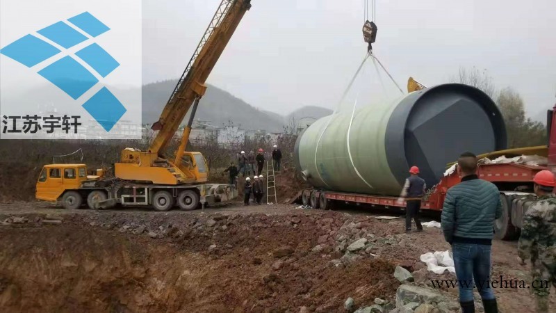 富阳一体化雨水提升泵站价格_图片