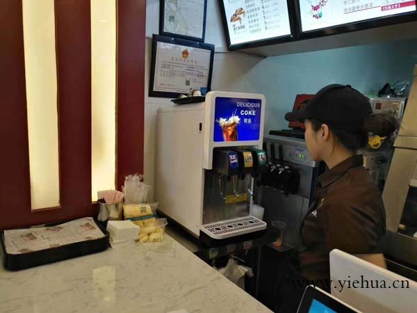 汾阳汉堡店可乐机可乐糖浆批发山西可乐机总代