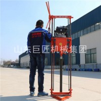 小型轻便钻机 QZ-2B汽油动力 扭矩大 30米岩石钻机 高效