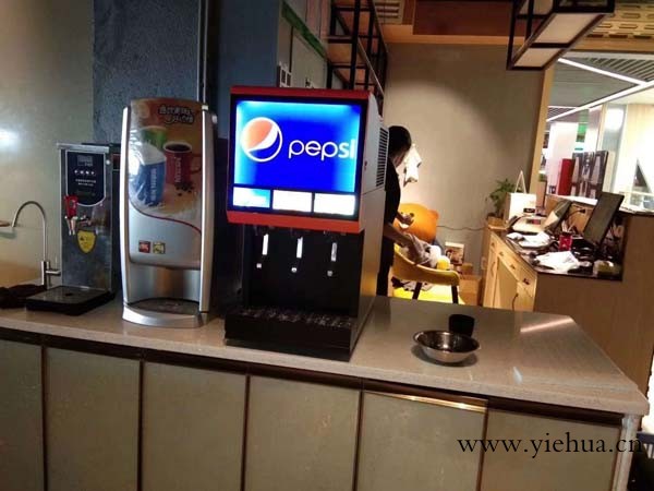 自助餐厅可乐机怎么上郑州可乐机可乐糖浆配送