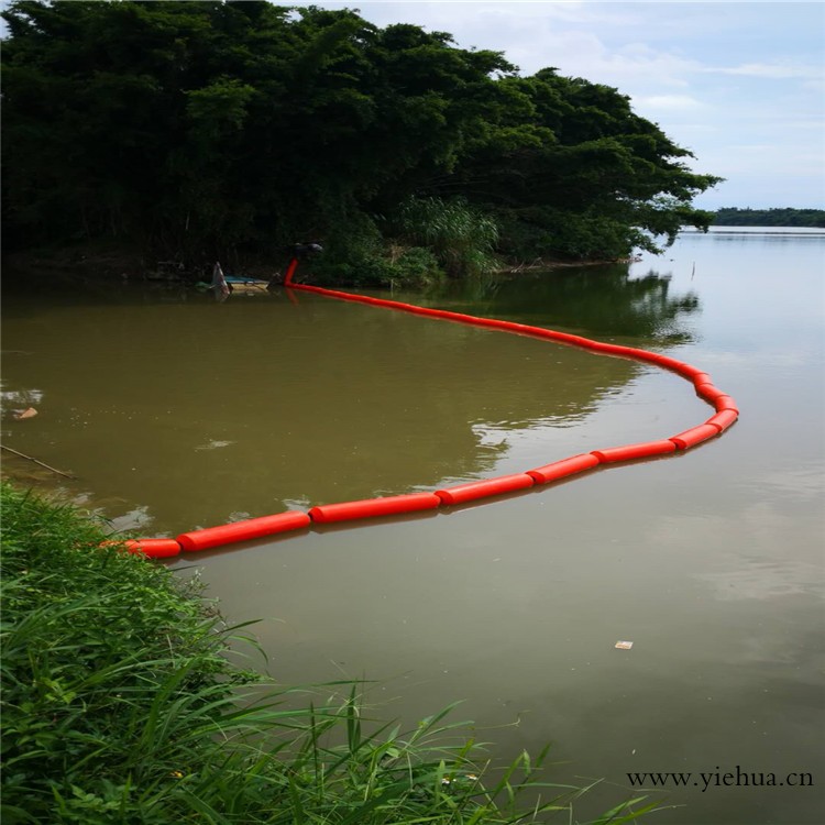 直径20公分穿绳浮漂 聚乙烯塑料拦污埂浮筒使用_图片