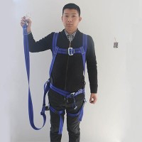 双保险电工安全带,围杆带腰带,高空作业安全带,爬杆双挂钩