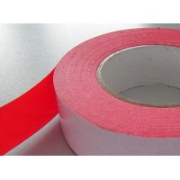 红色棉纸双面胶 棉纸红色双面胶带