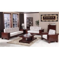 江西现代新中式实木沙发富贵无边系列厂家直销