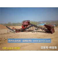 建筑用石子制砂洗沙机械哪家好就到青州志成机械