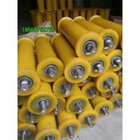 山东煤矿用地滚轮-170×300矿用聚氨酯地滚