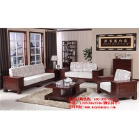 济南木言木语新中式沙发品牌 新中式简约实木家具出售