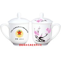 定做战友聚会纪念茶杯 陶瓷茶杯批发厂家_图片