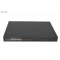 GL-E8604-ATG高性能盒式 OLT安防监控智慧酒店楼宇全光网络设备