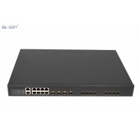 GL-E8608T-ATG万兆上联盒式OLT安防监控智慧酒店楼宇学校全光网络设备