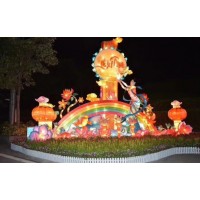 华北华中大型梦幻灯光节产品发布,各种花灯造型_图片