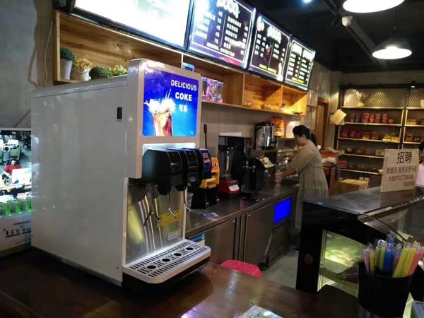 台式可乐机器唐山可乐机可乐糖浆批发_图片