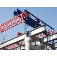 四川雅安架桥机租赁公司搭建高架桥机_图片