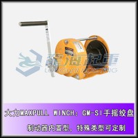 GM-30-SI手摇绞盘制动器内置,自带刹车系统日本进口