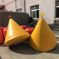 海上抗冲击聚乙烯浮标桥梁施工警示浮筒介绍