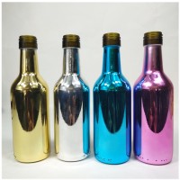 玻璃酒瓶烤漆厂,玻璃酒瓶喷漆厂,玻璃酒瓶喷涂厂,酒瓶电镀厂