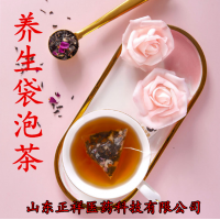 薄荷绿茶 三角茶包袋泡茶 oem贴牌代加工花茶组合代用茶 养生茶_图片