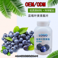 蓝莓叶黄素酯oem 压片糖果 儿童青少年叶黄素咀嚼片 含片 贴牌定制_图片