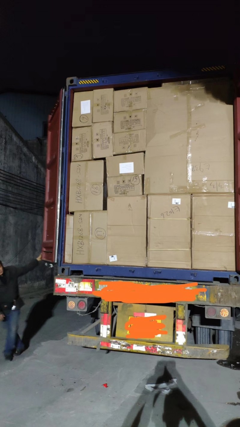 布匹布料散货拼箱海运到菲律宾包税双清_图片
