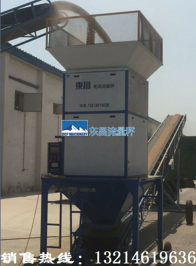 黑龙江省牡丹江市200吨每小时精度高电动流量秤东昌品牌_图片