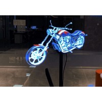 全息广告机 3D悬浮效果广告扇  LED风扇广告机_图片