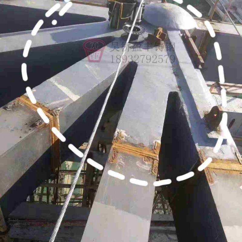 四川德阳桥梁钢结构铸钢节点厂家_图片