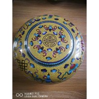 景泰蓝工厂 景泰蓝工艺品摆件 景泰蓝厂家 纯手工制作 紫铜胎工艺 高温烧制而成_图片